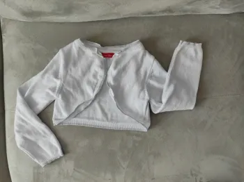 Boléro blanc