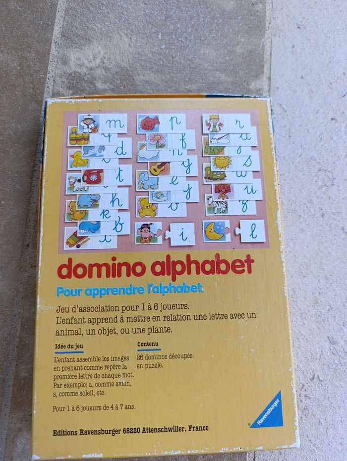 Jeu Domino Alphabet - photo numéro 2