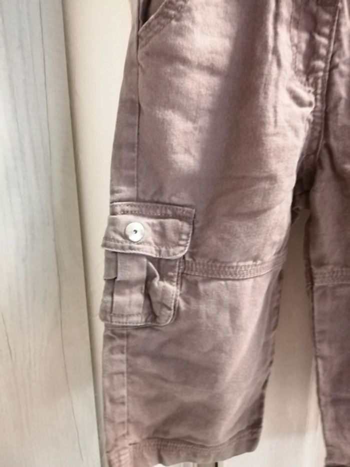 Pantalon cargo bébé fille - photo numéro 2