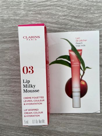 Lip milky mousse clarins teinte 03