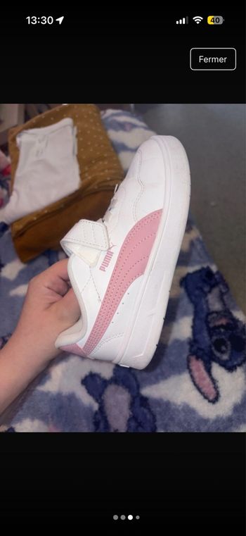 Basket, puma fille