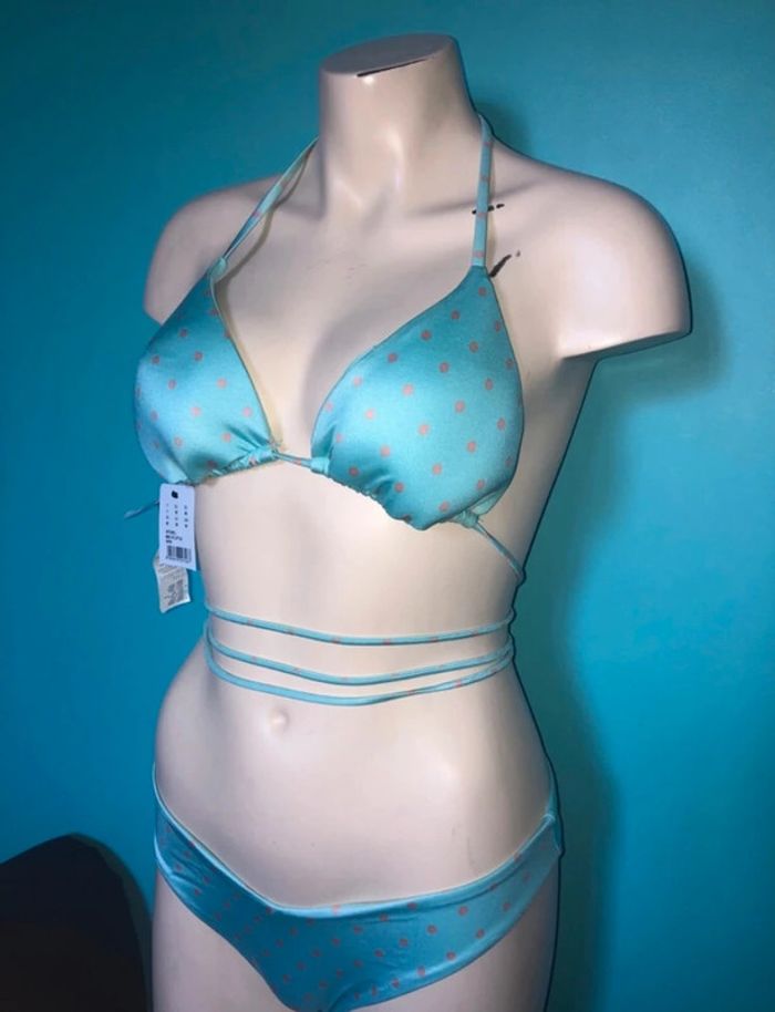 Maillot de bain bikini tezenis 🌺 90 B taille 38 neuf avec étiquette - photo numéro 2