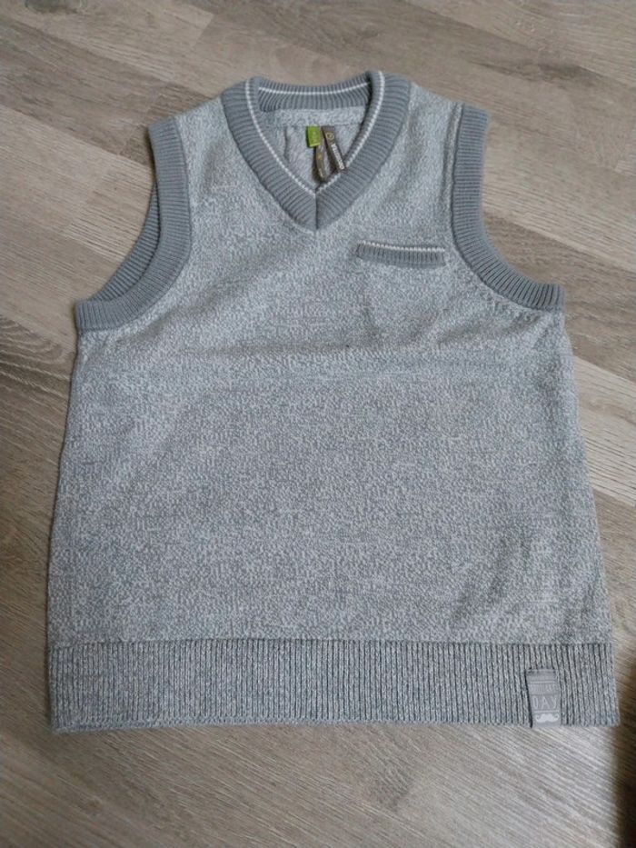 Pull sans manches garçon 3 ans orchestra