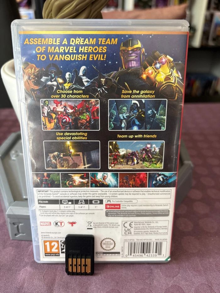 Jeu Nintendo switch Marvel ultimate alliance - photo numéro 2