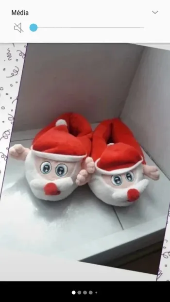 Chaussons noël / Chaussons Père Noël neuf taille 37/38 Neuf
