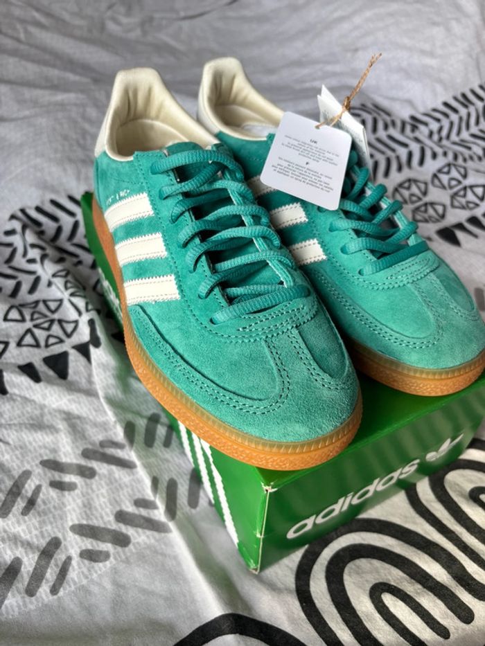 Baskets Basses Femme adidas Handball Spezial Sporty & Rich Green - Taille 37 1/3 - photo numéro 8