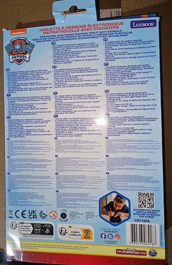 Tablette à dessin électronique Pat patrouille