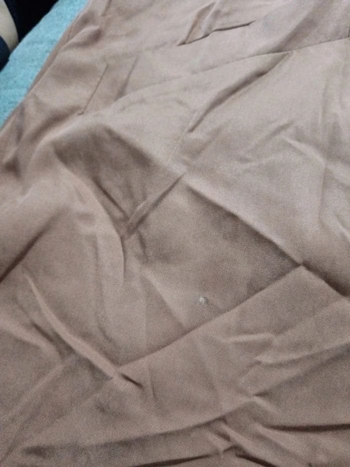 C56 trench marron Bershka M - photo numéro 3