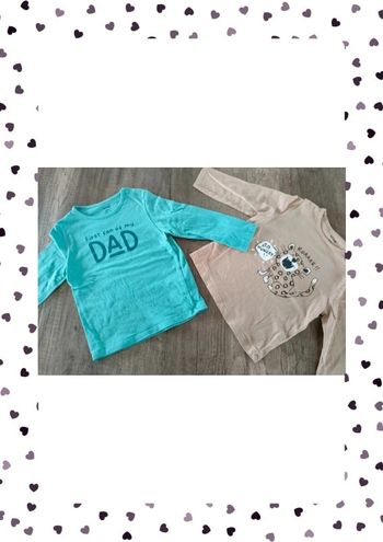 Lot de 2 t-shirt manches longues