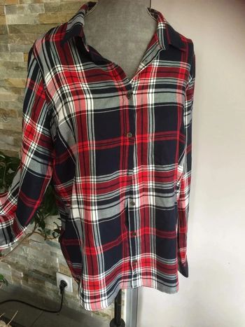 Chemise à carreaux 38