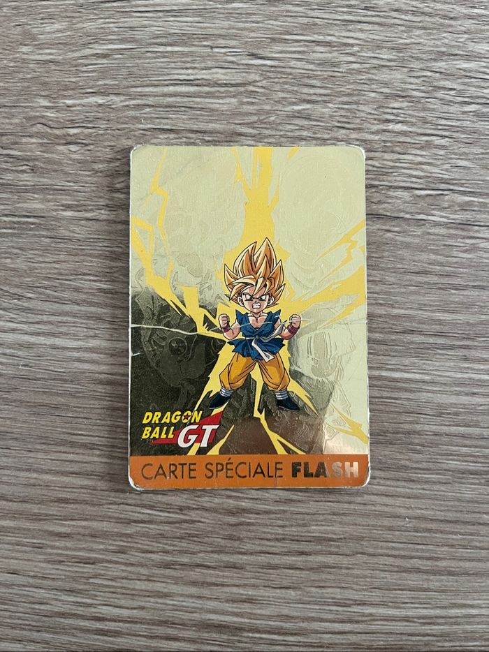 Carte spéciale flash 1997 dragon ball GT Carddass