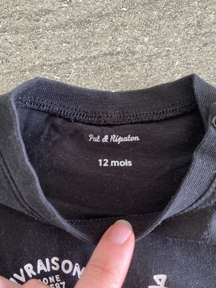 T-shirt manches longues 12 mois - photo numéro 2