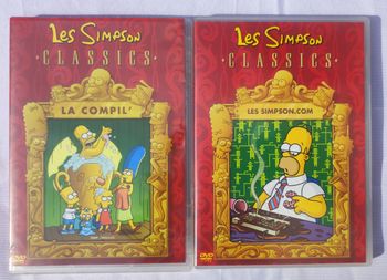Lot DVD les Simpson classics