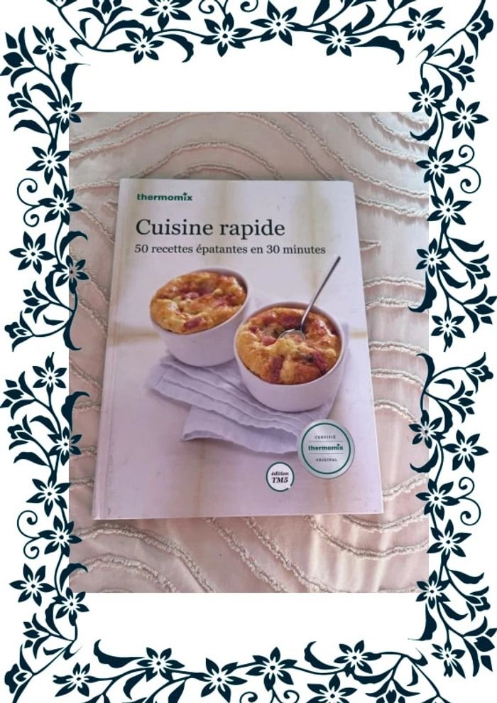 Livre - cuisine rapide - Thermomix