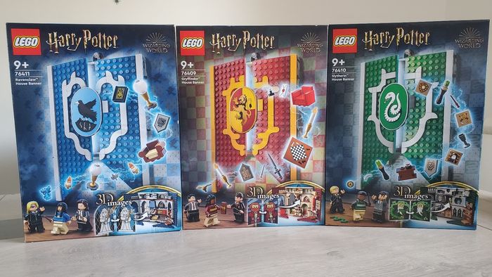 Lego 76409, 76410, 76411 Harry Potter.