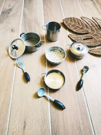 🍳Jeu d'imitation  - Dinette acier et plastique avec vaisselles - marque Melissa et Doug  - 