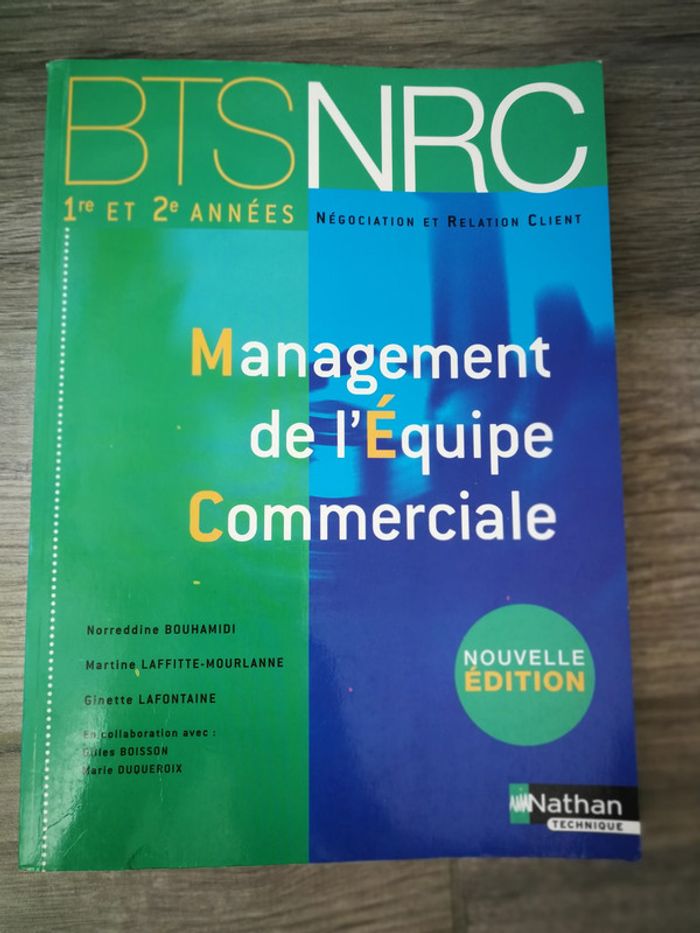 Cahier BTS Management de l'équipe commerciale - photo numéro 2