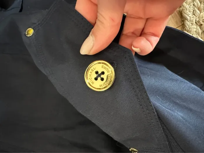 Parka Michael Kors bleu taille 36 - photo numéro 8
