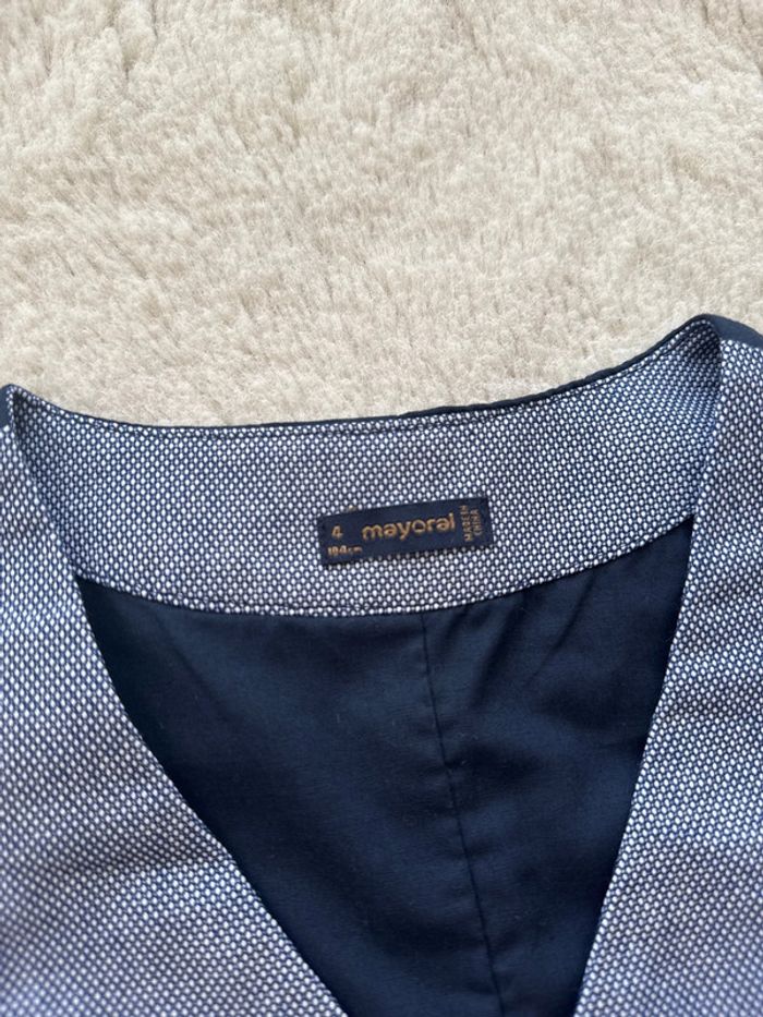 🤵🏼Veste de costume garçon taille 4 - 104 cm neuf sans étiquette Mayoral - photo numéro 6