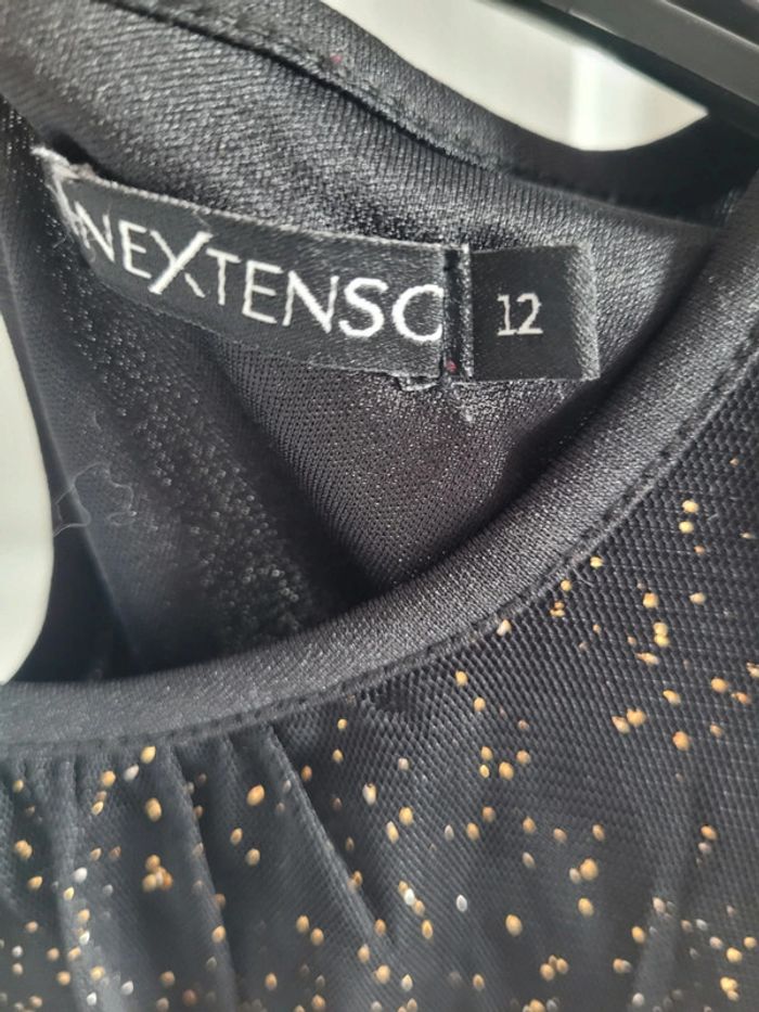 Robe noire pailletée 12 ans In Extenso - photo numéro 6