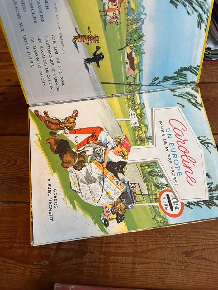 État satisfaisant - Lot de 10 Grands albums Hachette livres bd Caroline Pierre Probst - photo numéro 8