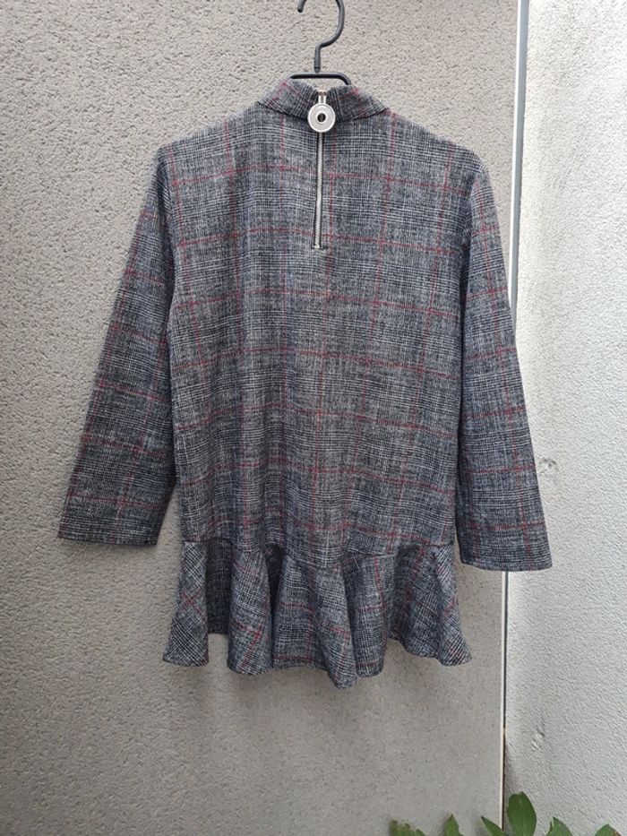 Blouse Zara carreaux - photo numéro 4