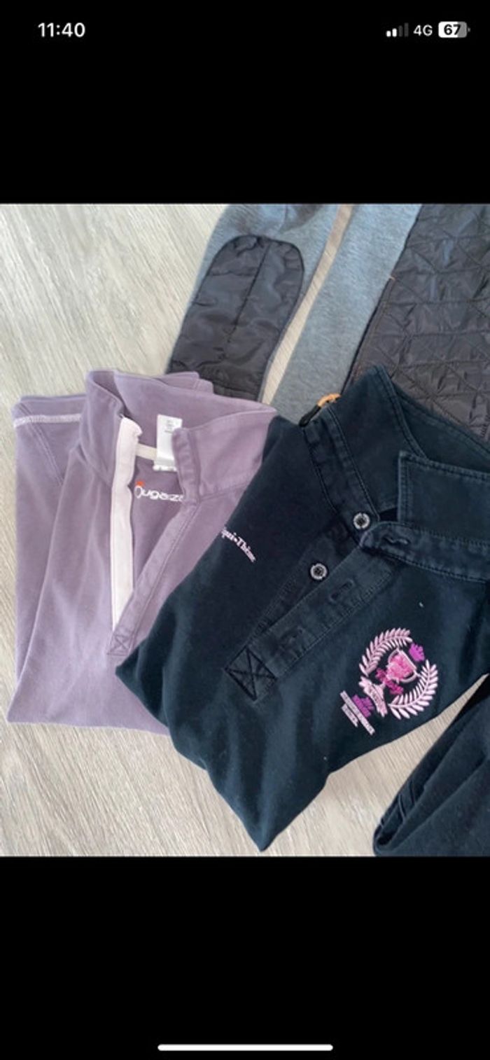 Lot vêtements d’équitation 8 ans fouganza - photo numéro 3