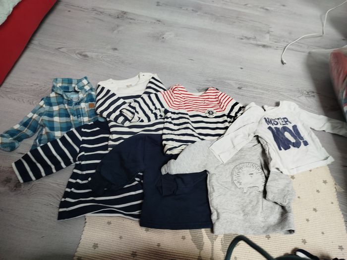 Lots Tshirt manche longue