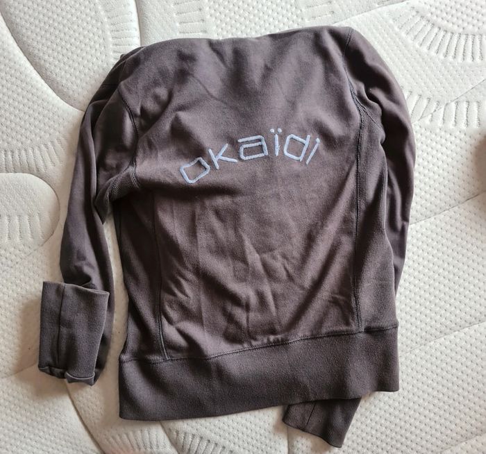 Gilet à capuche fille Okaidi - photo numéro 2