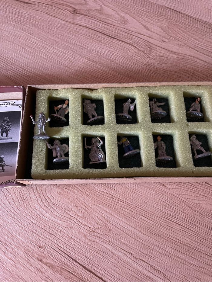 Coffret figurine vintage en plombs dragon lords 1986 - photo numéro 5