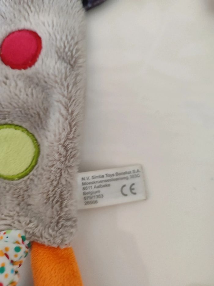 Doudou plat girafe simba toys nicotoy - photo numéro 7