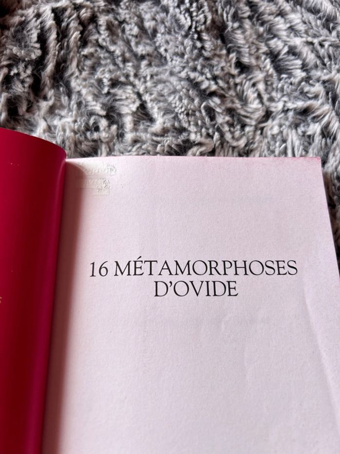 16 métamorphoses d’Ovide - photo numéro 3