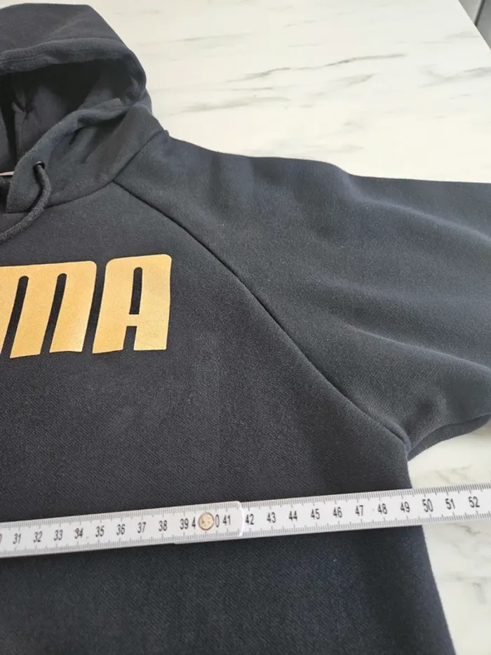 Puma sweat long à capuche taille S - photo numéro 11