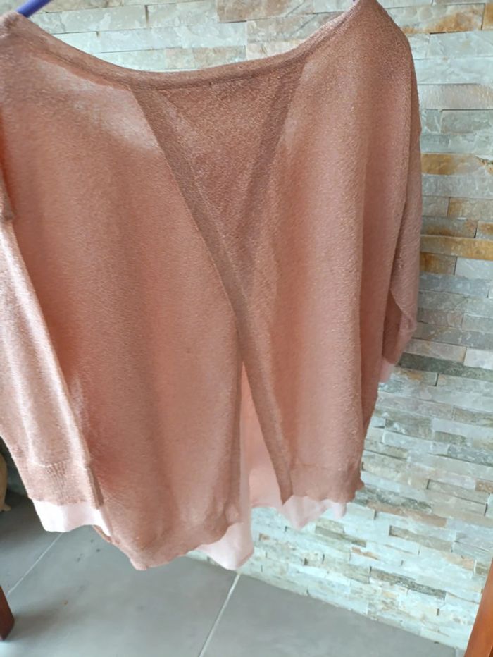 Pull fin doublé rose gold - photo numéro 7