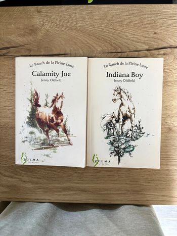 Lot 2 livres Le Ranch de la Pleine Lune