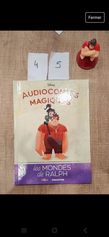 Les mondes de Ralph audioconte 45 altaya