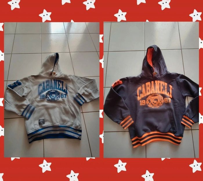 Lot de 2 sweat cabaneli 14 ans