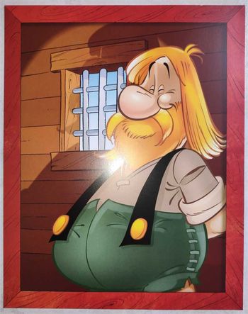 Affichette Petisuix (Univers Astérix)
