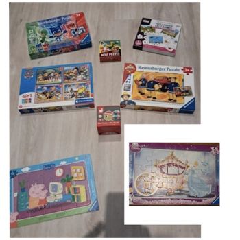 Lot de puzzles 12 pièces 