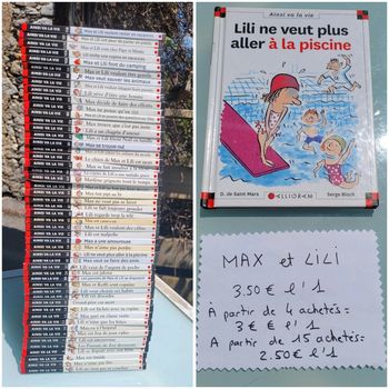 Les aventures de Max et Lili, Ainsi va la vie, Tome 33 🩱 Lili ne veut plus aller à la piscine 🎽