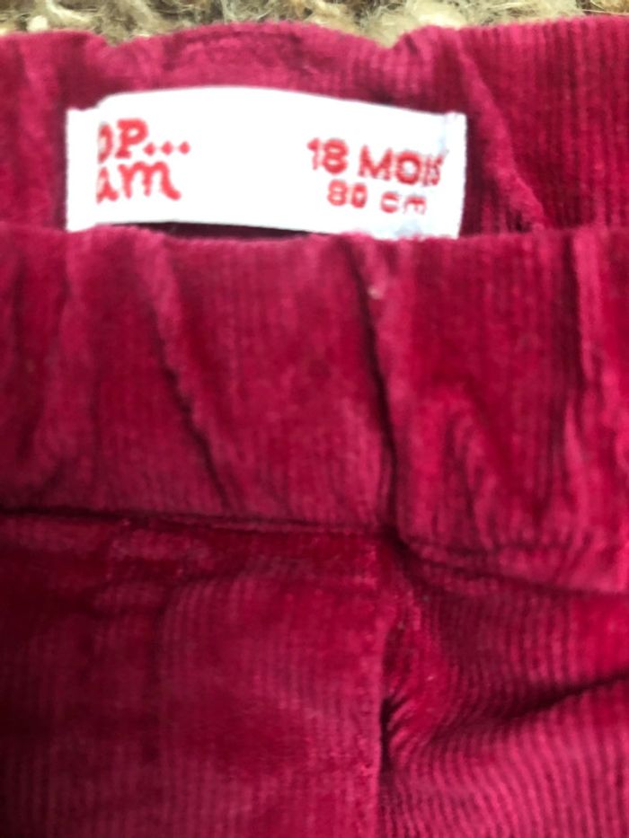 Pantalon velours 18 mois - photo numéro 2