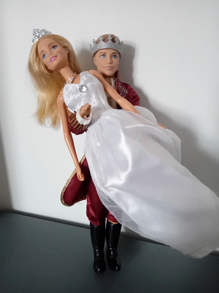 Barbie et ken princesse et prince - photo numéro 3