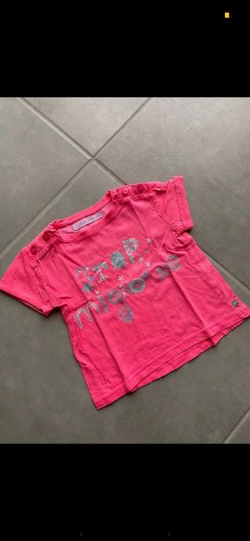Tee shirt manches courtes 18 mois