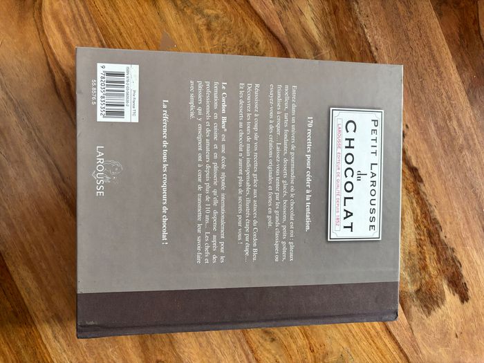 Livre recette chocolat - photo numéro 3