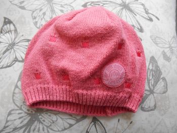 Bonnet bébé fille 3/6 mois
