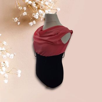 Robe droite sans manches rose – Haut fluide – Taille S