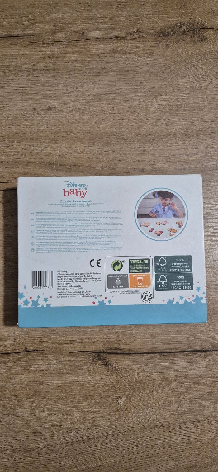 Puzzles en bois Disney Baby - photo numéro 9