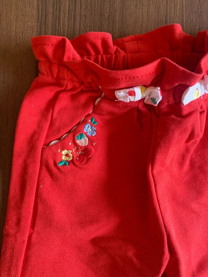 Pantalon rouge Sergent Major 6 mois - photo numéro 3