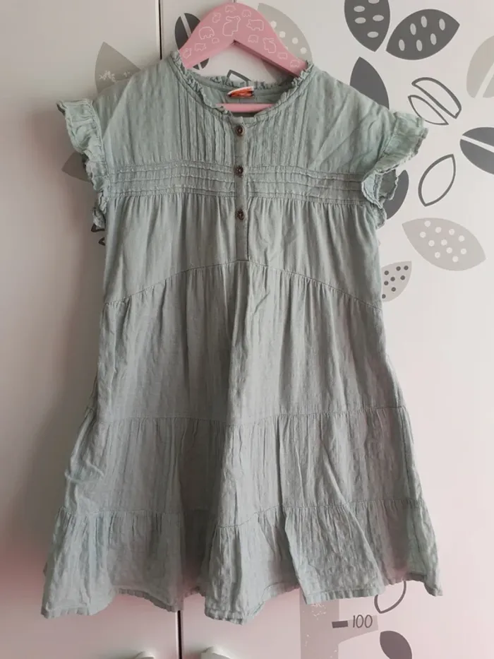 Robe vert clair / menthe