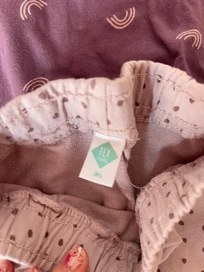 Ensemble bébé fille Tex – Taille 9 mois - photo numéro 4
